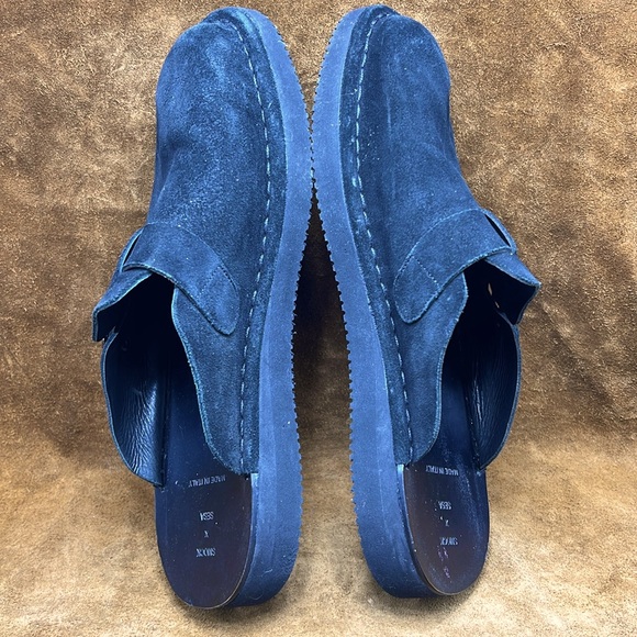 Smock x Sesa Black Suede Leather Buckle Slide - Picture 7 of 7